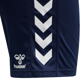 Damen Trainingsshort TSV BE - Hummel Core XK Poly Short - Marine